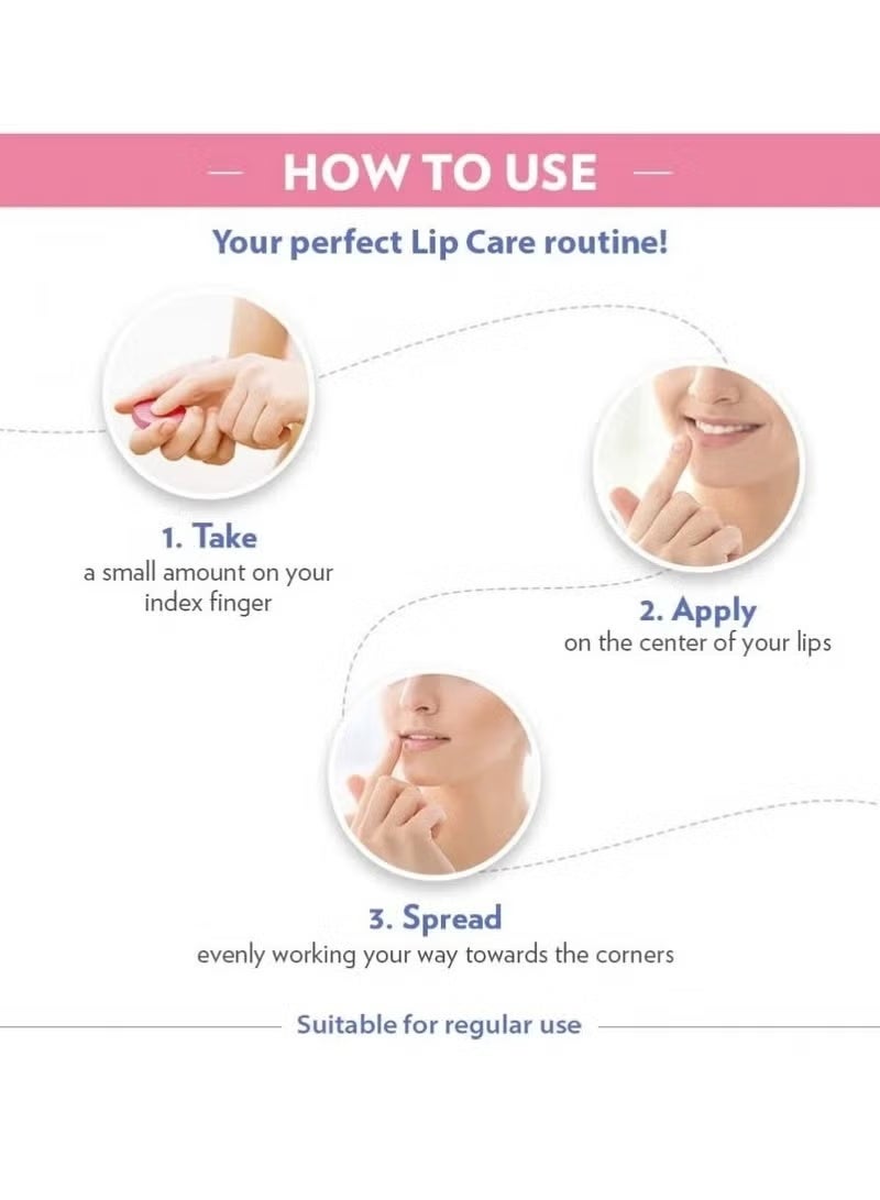 فازلين مرطب ومعالج الشفاة ليب ثيرابي وردي - 20جرام - Image 5