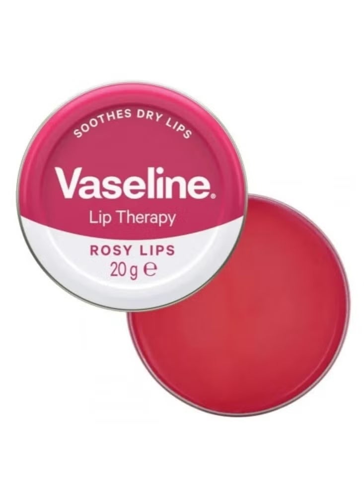 فازلين مرطب ومعالج الشفاة ليب ثيرابي وردي - 20جرام - Image 4