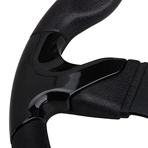 Spaorcco Black Chrome Golf Cart Steering Wheel for Club Car DS and Precedent Yamaha EZGO Steering Wheel with Ergonomic Design… - Image 3