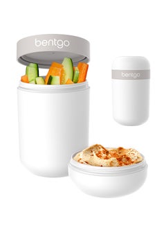 Bentgo Kids Snack Cup - White  - Image 2