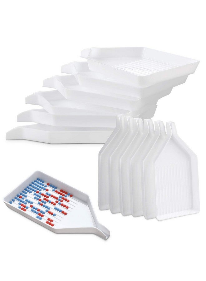 FEBSNOW 6Pcs Plastic Diamond Art Painting Bead Sorting Trays (3.8 X 2.2 Inches) Accessories And Tools For Diy Crafts - Image 1
