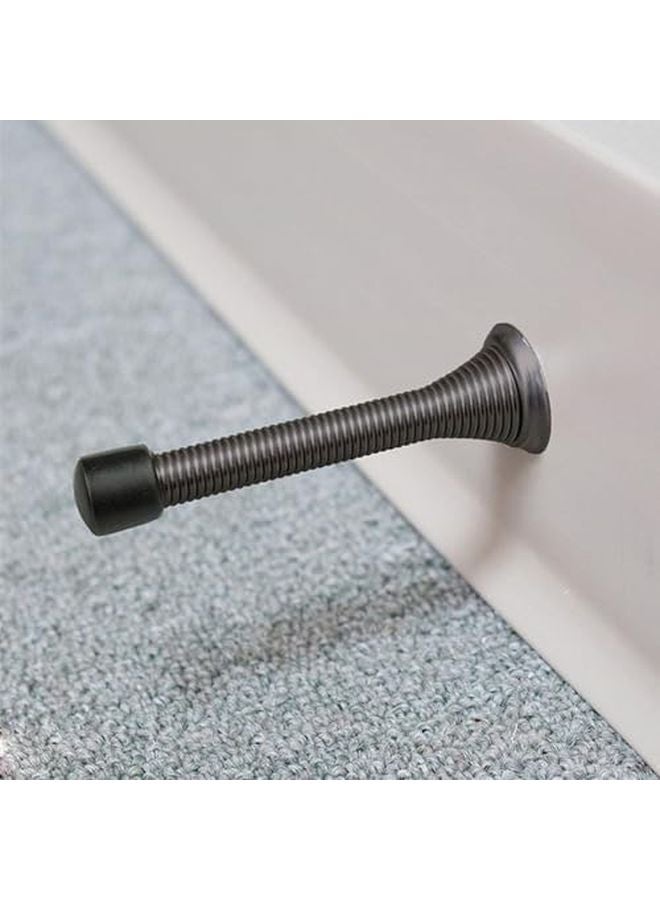 Bronze Door Stoppers 10Pcs with Rubber Bumper Flexible Heavy Duty Wall Protector - Image 5