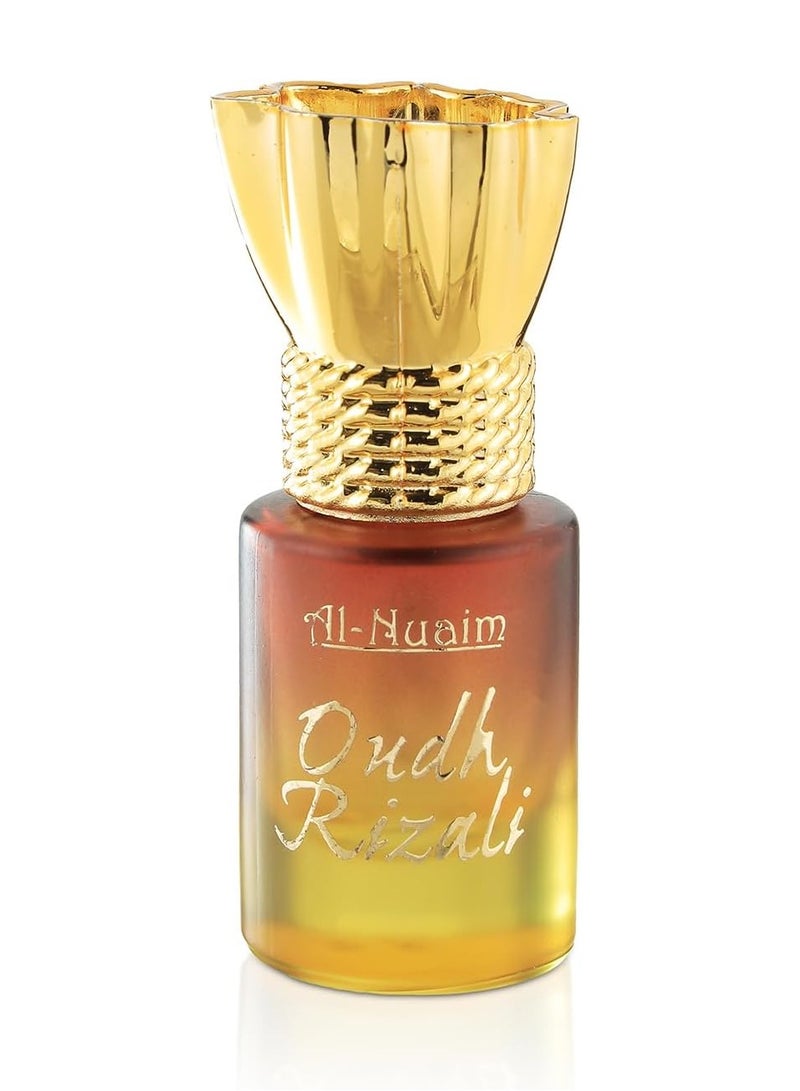 Al Nuaim Al-Nuaim Tohfa Series Oudh Rizali Attar Roll-On 6ml (Pack of 4) | Alcohol-Free Unisex Attar Perfume Oil | Long Lasting Oud & Rose Fragrance for Men & Women | Pocket Size Concentrated Ittar - Image 4
