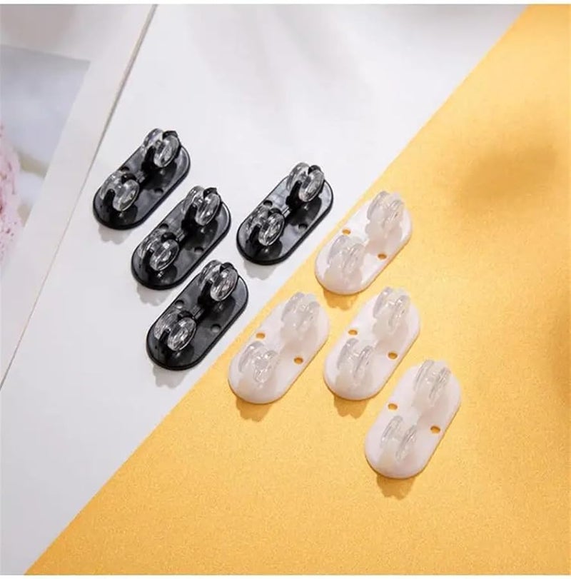 White Replacement Caster Wheels 4Pcs For Storage Box Trash Can Household Modification - Image 4