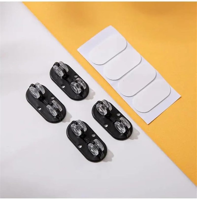 White Replacement Caster Wheels 4Pcs For Storage Box Trash Can Household Modification - Image 5