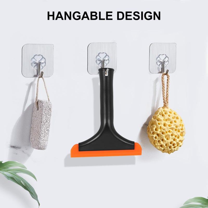 سيتسيل Setsail دش ممسحة للأبواب الزجاجية ممسحة صغيرة للاستحمام زجاج الباب ممسحة سيليكون صغيرة لباب النافذة مرآة الحمام نافذة السيارة - Image 5