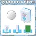 Simgoing American Mahjong Sets 160 Mahjong Tiles Melamine Engraved Mah Jong Ideal for Home Party GamesStylishBlue - Image 4