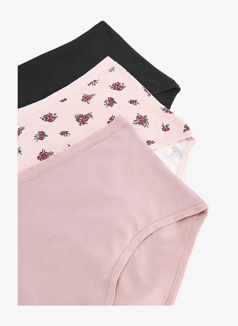 بنتي Women Etherea 3Li Highwaist Slip Multicolour Briefs