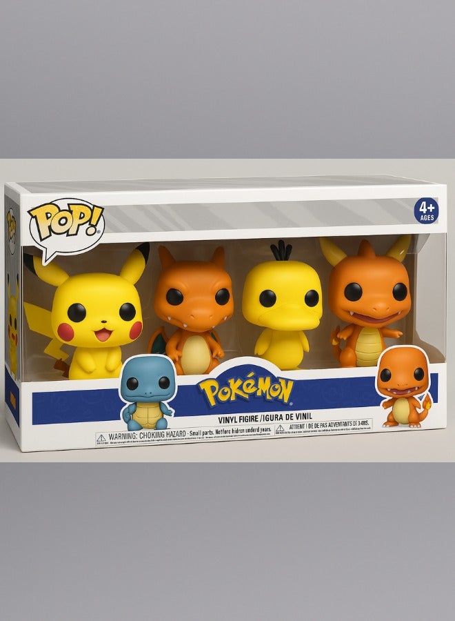 بوب بوكيمون: سلسلة مجسمات بوب القتالية اللطيفة | مجموعة شخصيات بوكيمون - Image 2