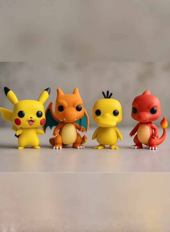 بوب بوكيمون: سلسلة مجسمات بوب القتالية اللطيفة | مجموعة شخصيات بوكيمون - Image 3