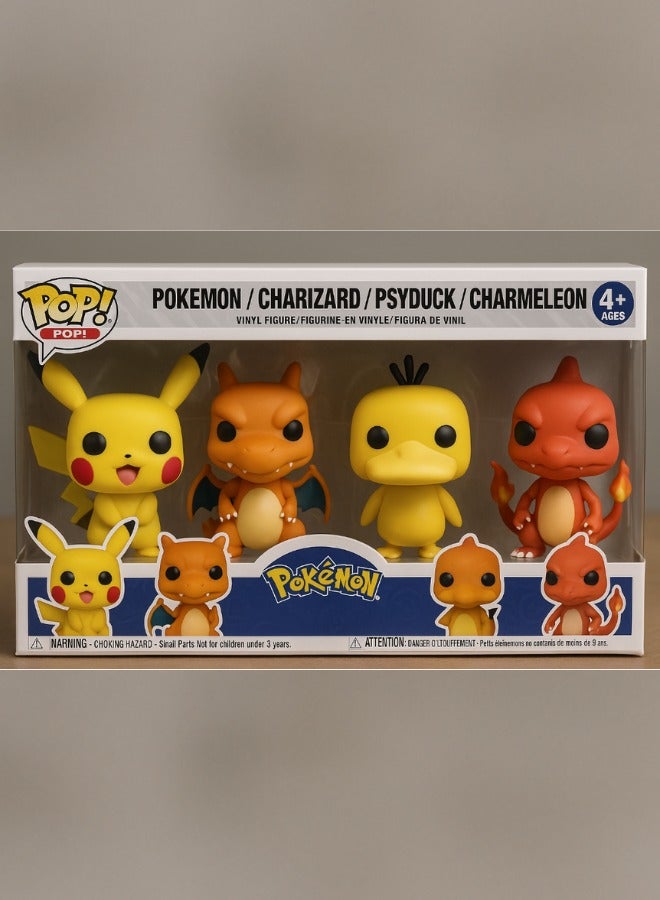 بوب بوكيمون: سلسلة مجسمات بوب القتالية اللطيفة | مجموعة شخصيات بوكيمون - Image 1