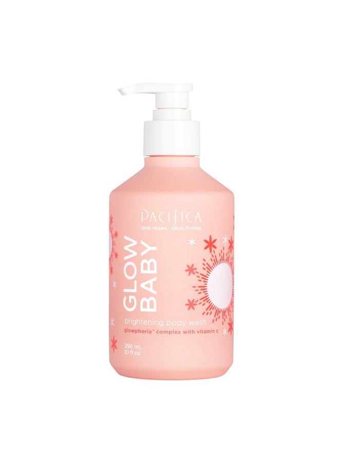 Pacifica - Glow Baby Brightening Body Wash Vitamin C Brightening Dark Spots Hydrating Glowing Skin Shower Gel Niacinamide Mineral Oil Free Vegan - Image 1