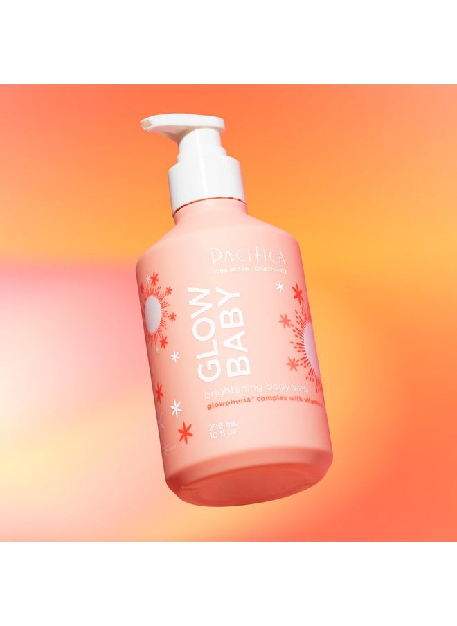 Pacifica - Glow Baby Brightening Body Wash Vitamin C Brightening Dark Spots Hydrating Glowing Skin Shower Gel Niacinamide Mineral Oil Free Vegan - Image 1