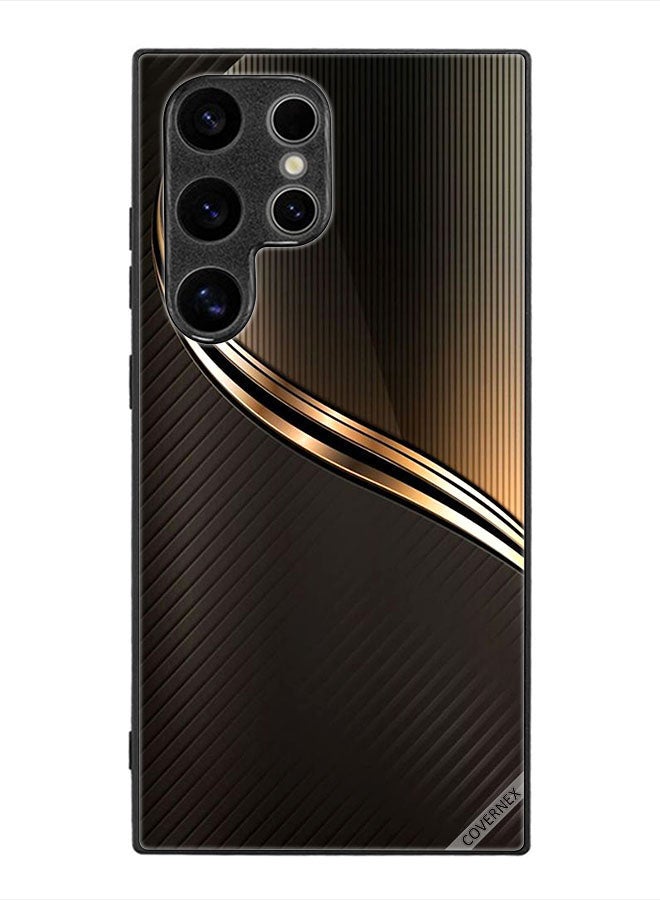 Covernex Protective Case Cover For Samsung Galaxy S24 Ultra Steel Pattern - Image 1