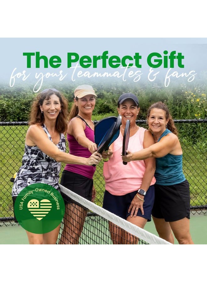 Sportybella Pickleball Hair Accessories - No Crease Elastics Set, Ponytail Holders and Gifts for Players, Women, Teens, Girls - Image 4