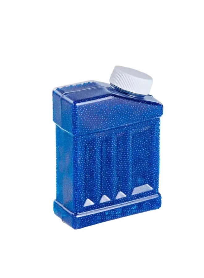 50,000 pieces of clear blue hydrogel water beads - 7-8mm non-toxic hydrogel beads for plants, flowers, vases, and decor - water-absorbing beads to retain moisture - long-lasting vase fillers - Image 2