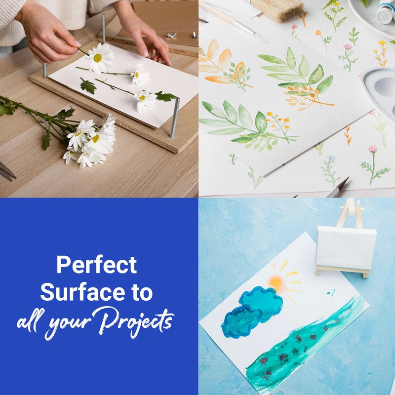 Royal Brites White Heavyweight Poster Board, 2-Sided 22x28 for School Projects, Arts & Crafts, Water & Fade Resistant Posterboard for Signs & Presentations, 24 Count - Image 3