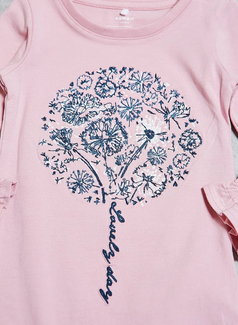 NAME IT Infant Flower Bodysuit