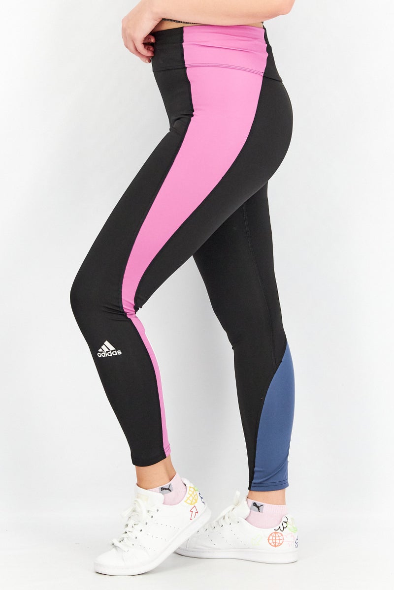 Adidas Women Tight Fit Training Leggings, Black - Image 4