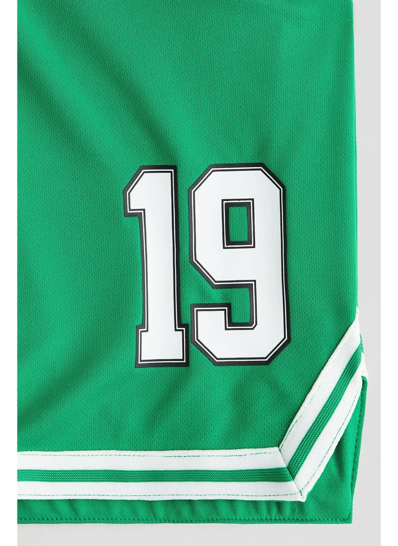 اتش اند ام Mesh basketball shorts