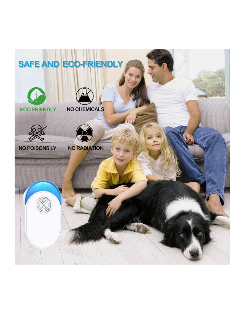 KASTWAVE Ultrasonic Pest Repeller 6 Pack - Indoor Plug-in Pest Control for Mice, Bugs, Cockroaches, Ants, Spiders, and Mosquitoes - Effective Ultrasonic Insect Repellent Solution. - Image 3