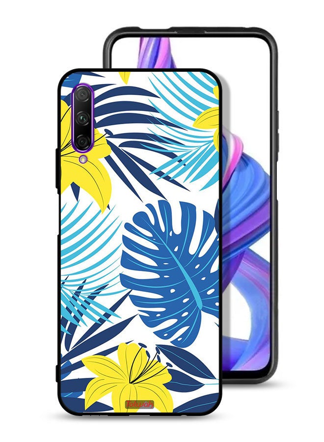 Tolwak Huawei Y9s Protective Case Cover Feather And Flower Art - Image 1