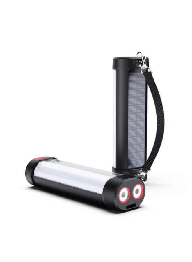 كروني مصباح تخييم يعمل بالطاقة الشمسية كروني Es-L01 - ضوء خارجي محمول بقوة 16 واط مع بطارية 3000 مللي أمبير/ساعة، وشحن 5 فولت بالطاقة الشمسية/يو إس بي للاستخدام في حالات الطوارئ والمشي لمسافات طويلة والمستودعات - Image 1