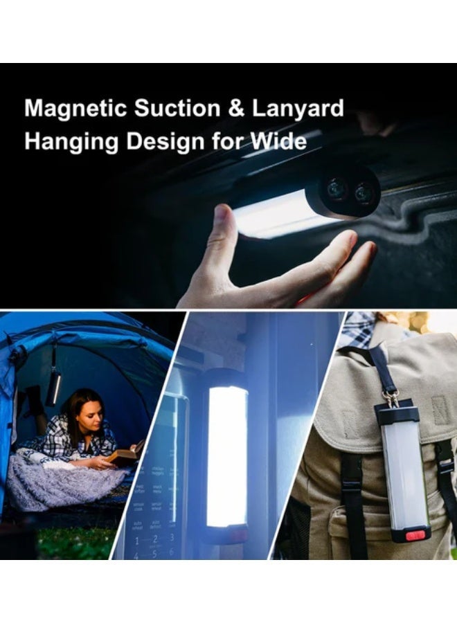 كروني مصباح تخييم يعمل بالطاقة الشمسية كروني Es-L01 - ضوء خارجي محمول بقوة 16 واط مع بطارية 3000 مللي أمبير/ساعة، وشحن 5 فولت بالطاقة الشمسية/يو إس بي للاستخدام في حالات الطوارئ والمشي لمسافات طويلة والمستودعات - Image 2