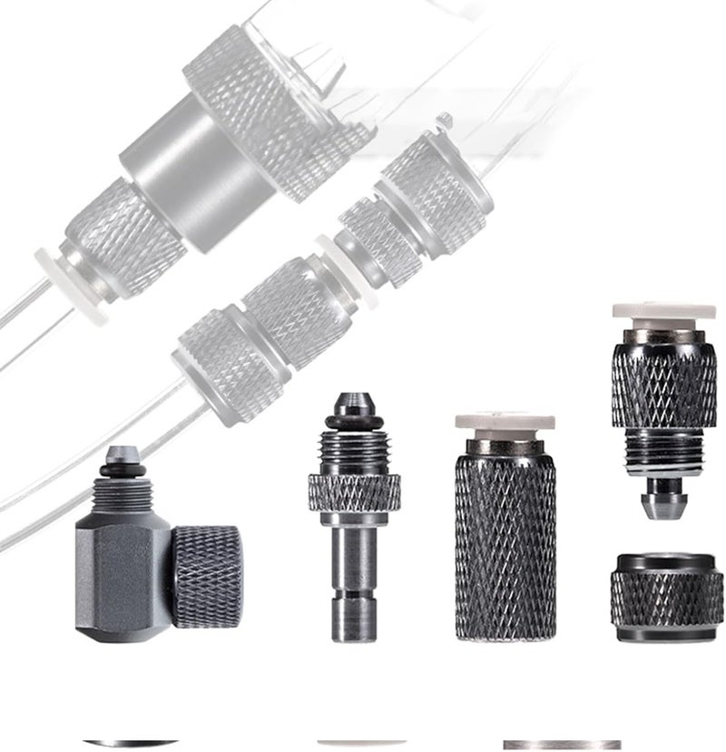 Aquarium CO2 Connector with Seamless Rotation Installation Fit for Plant Maintenance Systems - Image 2