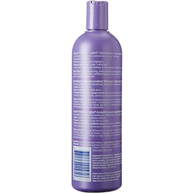 CLAIROL PROFESSIONAL SHIMMER LIGHTS CONDITIONER 16 OZ. - Image 3