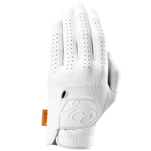Vice Golf VICE Pure Golf Glove White Medium - Image 1