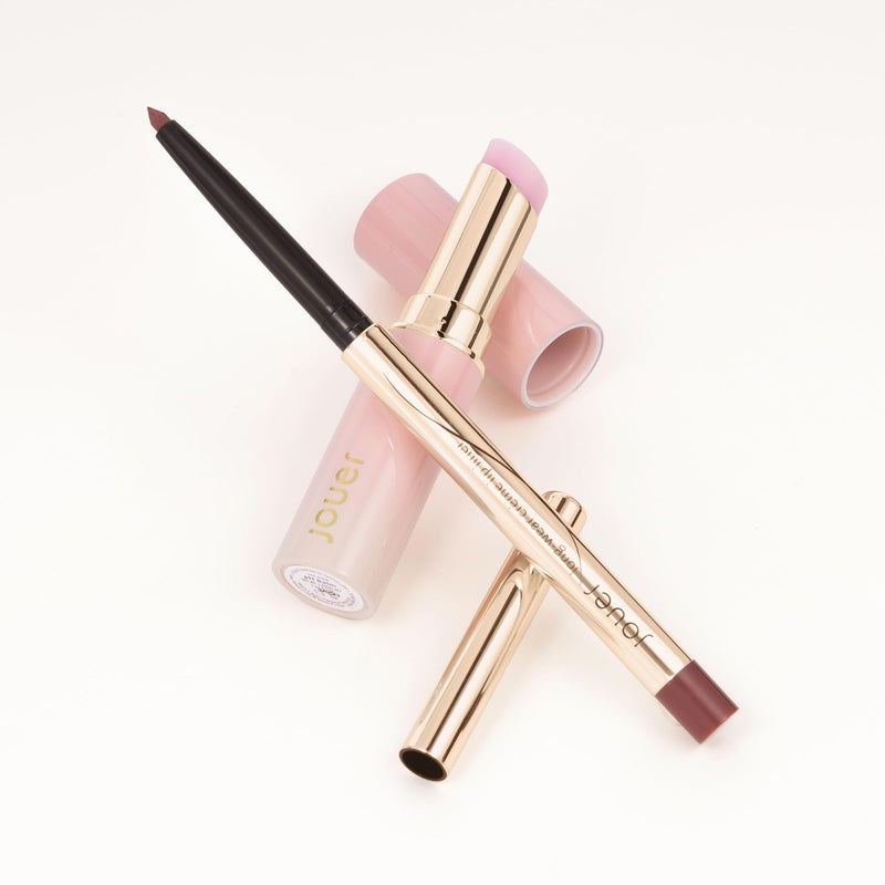 Jouer La Vie En Rose Lip Kit, Lip Liner and Adjusting pH Lip Balm, Changing Tinted Lip Balm and Liner, Hydrating Color Changing Lip Kit, Vegan & Cruelty Free - Image 3