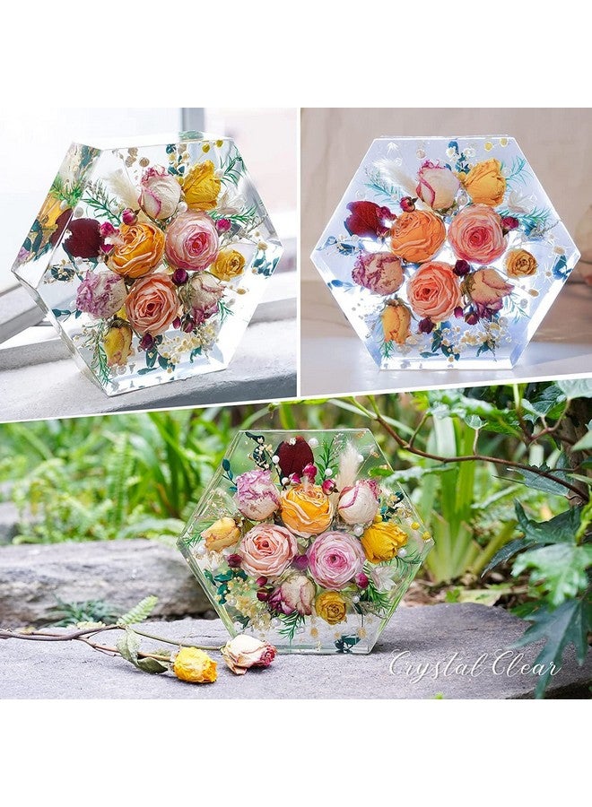 SNOOGG® Pack of 1 Silicone Moulds in Deep Hexagon Shape for Epoxy Resin Art, DIY, Casting,Making Coaster, Home Decoration, Cup Mat and More .. - Image 2