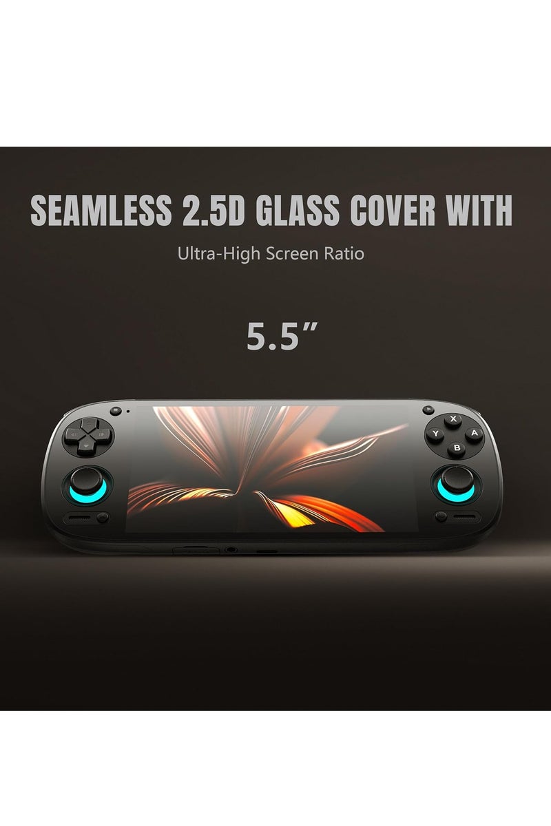 Retroid Pocket 5 Retro Handheld Game Console, 8+128G, 5.5-inch Touchscreen 1080p Portable Android Gaming Handheld with Adreno 650 GPU & WiFi 6/BT5.1, Snapdragon 865 Processor, Android 13 Gray - Image 5