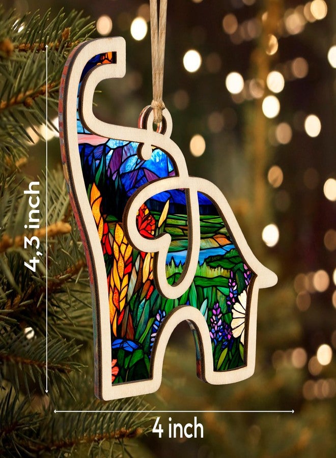 Sensemory Friendship Elephant Ornament with Story Card, Sisterhood Gifts for Women Tribe, Heartfelt Mom Gifts for Best Friends Sisters, Special Bond Decor, Friendship Pressents for Women (Purple) - Image 2