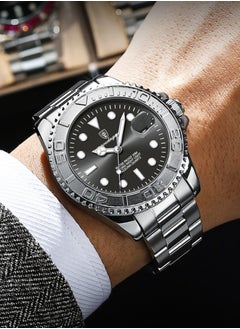 POEDAGAR POEDAGAR Waterproof Luminous Men's Watch Quartz，Men's Wrist Watches  - Image 3
