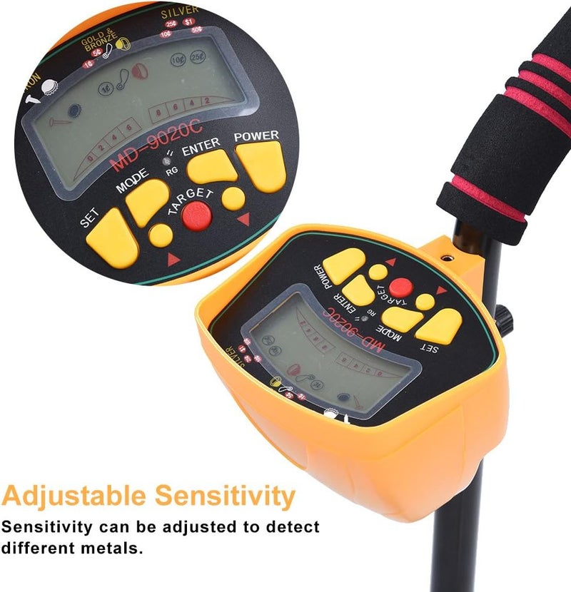 klarako 3-10ft Depth Gold Digger Underwater Detection LCD Display Treasure Hunter High Sensitivity Water Detection Gold Detector - Image 2