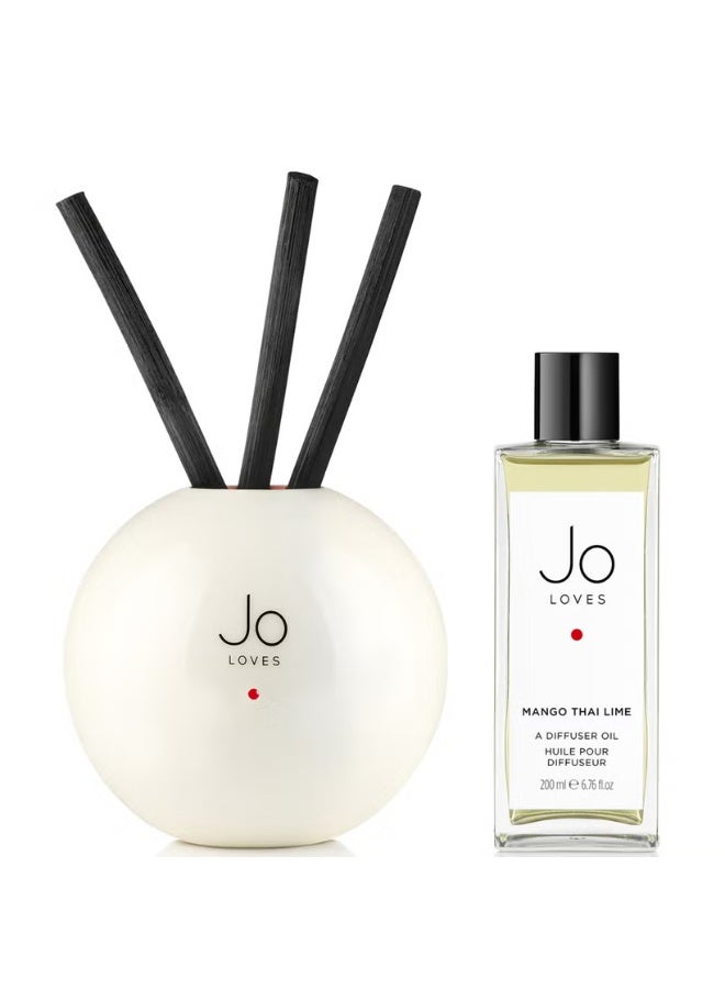 جو لوفز مانجو تايلندي لايم معطر جو 200 مل - Image 3