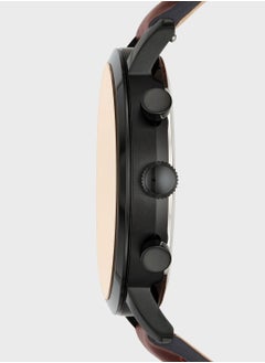 FOSSIL Bq2461 Leather Strap Analog Watch  - Image 3