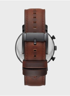 FOSSIL Bq2461 Leather Strap Analog Watch  - Image 2