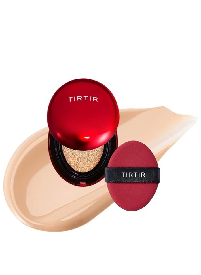 TIRTIR - TIRTIR Mask Fit Red Cushion #17C Porcelain, Full size (18g) 72-Hours Long Lasting Full Coverage - Image 1