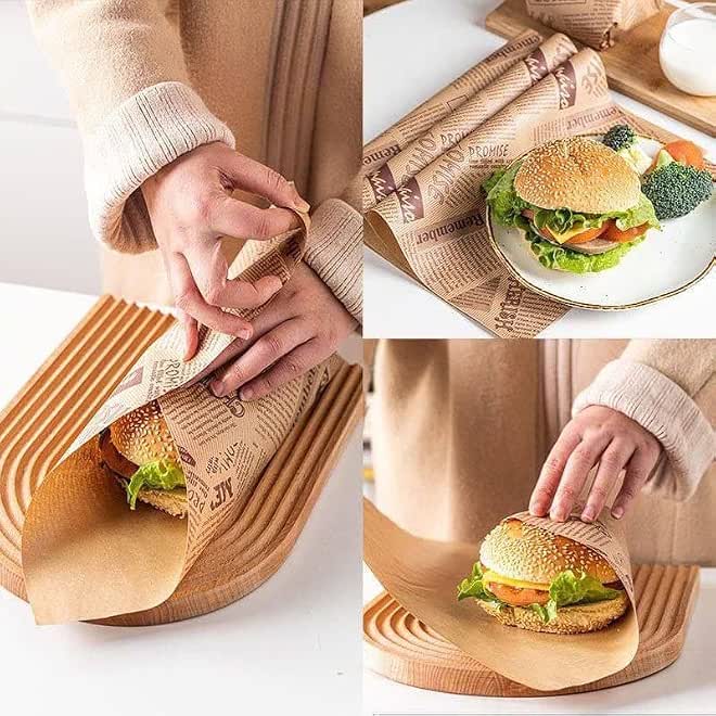 "Genilek Innovative Butter Paper: The Perfect Solution for Cake Preparation and Serving Sandwiches in a Unique and Elegant Way" - Generic (30cm x 10m)