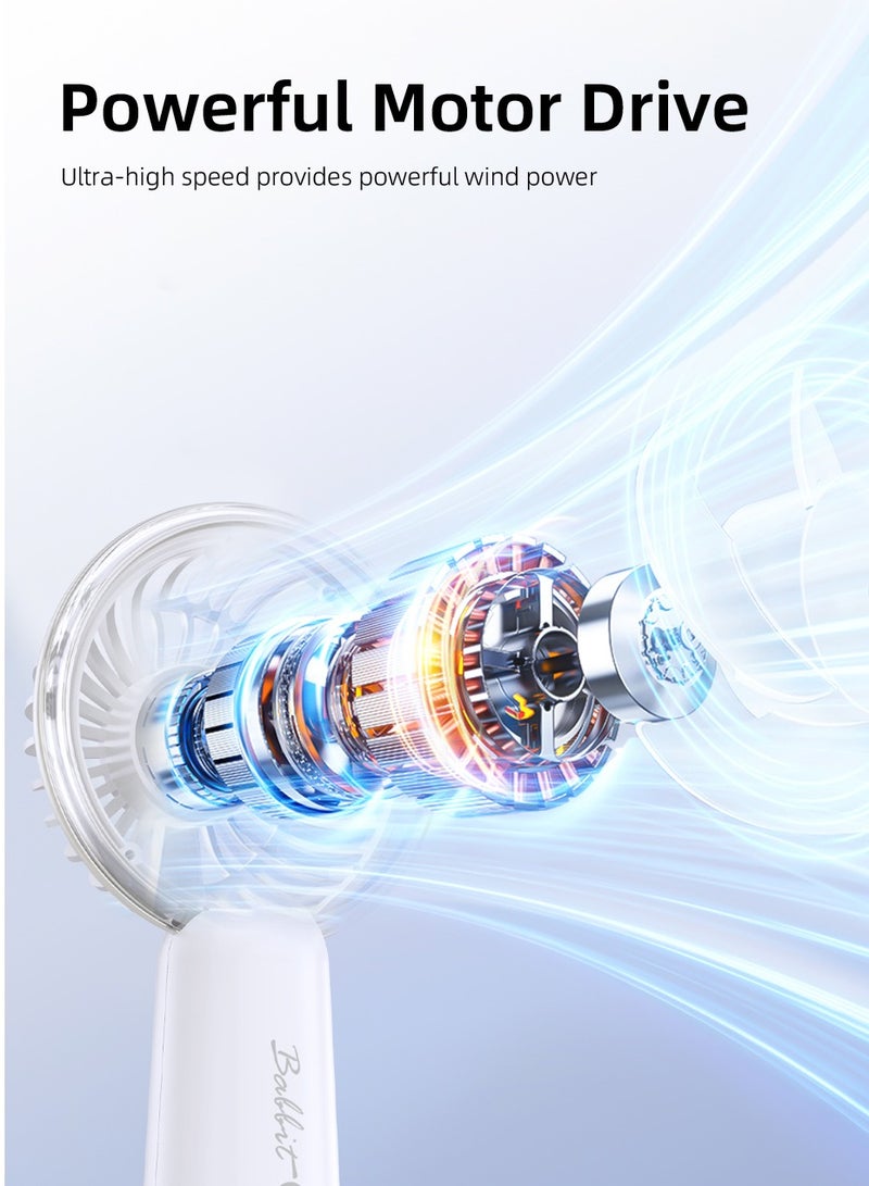 Vyvylabs Babbit Handheld Mini Fan 1200mAh Pink - Image 3