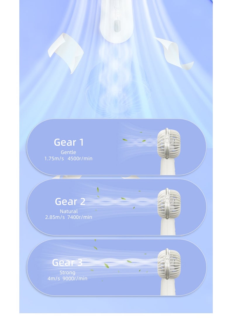 Vyvylabs Babbit Handheld Mini Fan 1200mAh Pink - Image 5