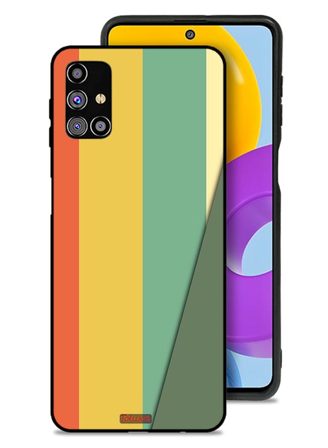 Tolwak Samsung Galaxy M31s Protective Case Cover Simple Pattern - Image 1