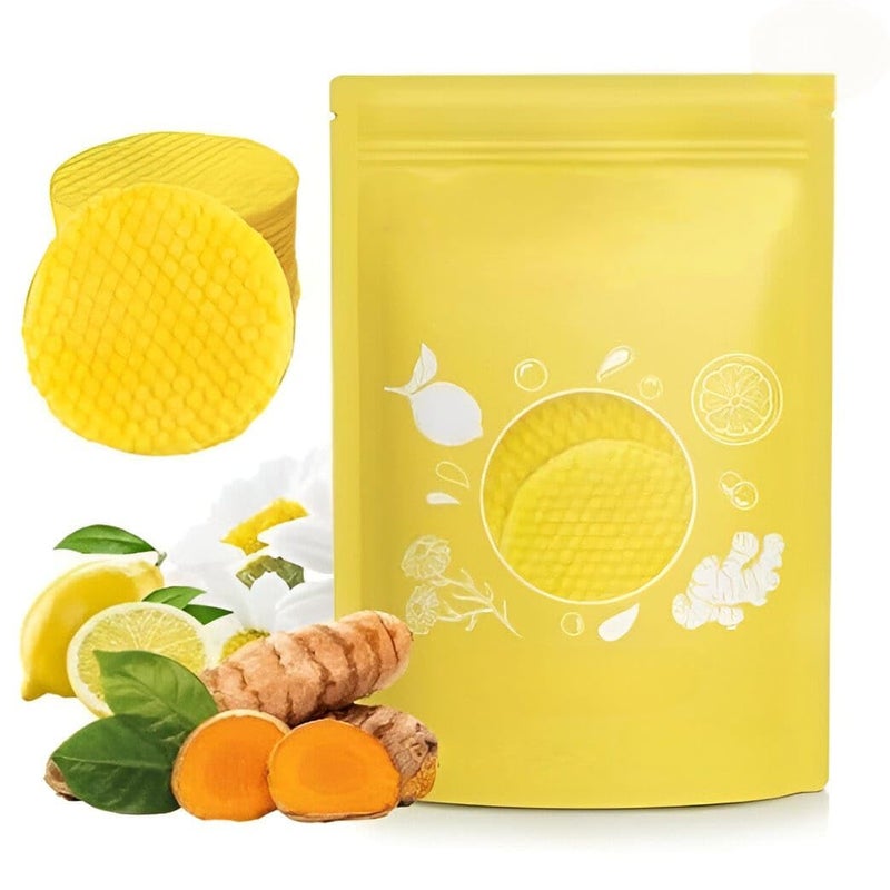 DUDSCOG Kojic Acid Turmeric Cleansing Pads (60 Count) - Non-Irritating, Mild Formula to Balance Skin Oil & Hydration for All Skin Types(60pcs) - Image 1