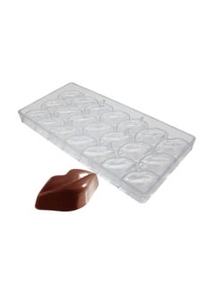 NQOOH High Quality Acrylic Chocolate Mold Perfect for Jelly, Desserts, Bonbons, and Cookies in Lip Shape  - Image 1