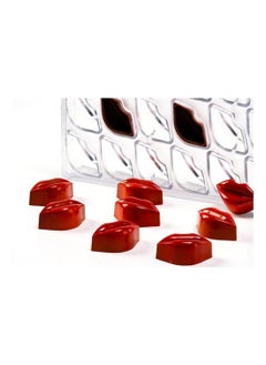 NQOOH High Quality Acrylic Chocolate Mold Perfect for Jelly, Desserts, Bonbons, and Cookies in Lip Shape  - Image 2