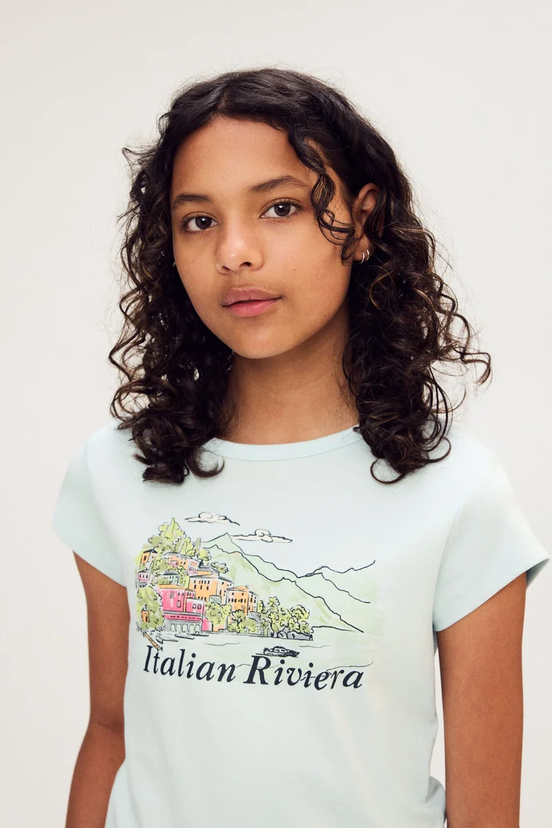 H&M Print-motif cotton T-shirt