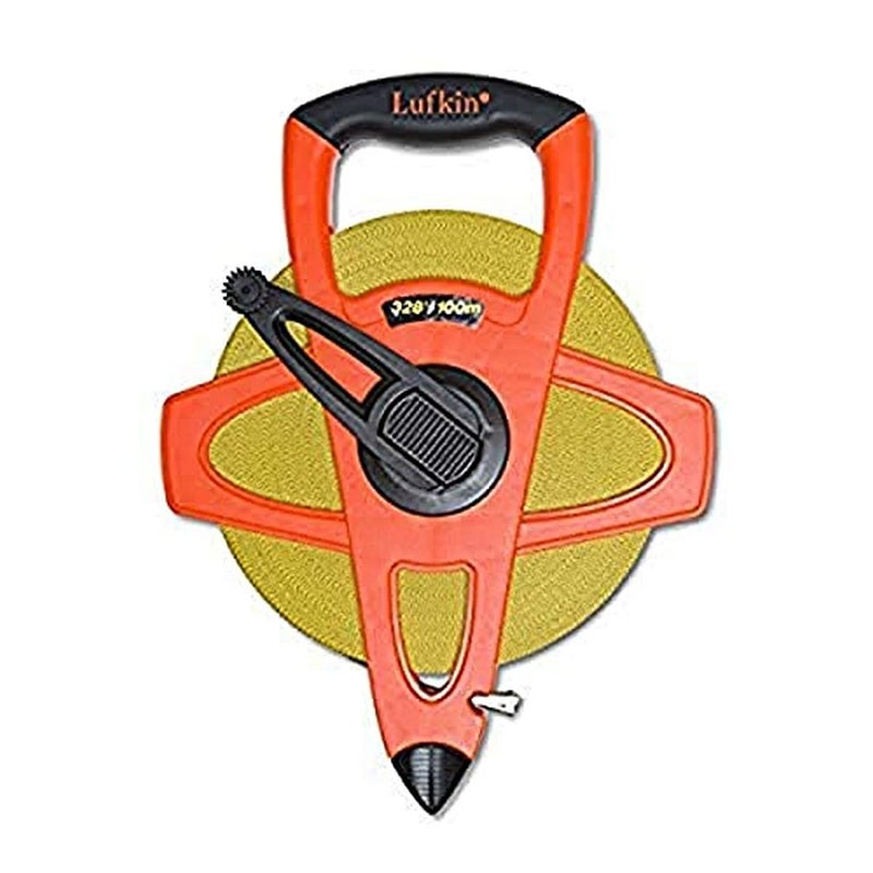 Lufkin FE200D 12 x 200 Engineers HiViz Orange Fiberglass Tape Measure 1
